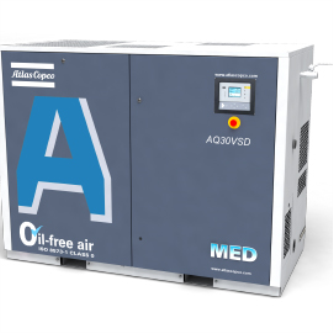 Water-injected screw compressors